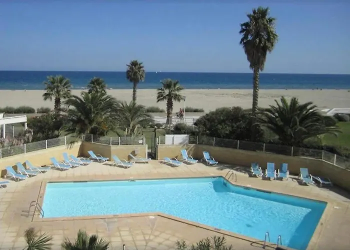 Le Sublime Terrasse Vue Piscine Avec Parking Prive Linge Et Menage De Fin De Sejour Compris Lejlighed Canet-en-Roussillon